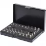 Conjunto de bits para chaves de fendas KS Tools 503.4670, 32 peças, material níquel, 520 g