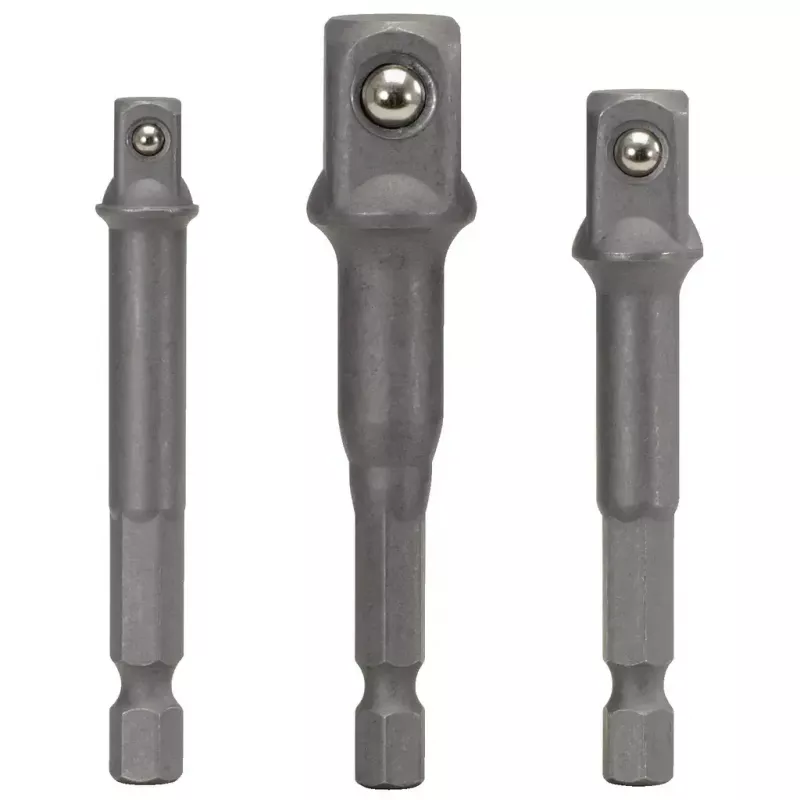 KS Tools 514.1105 Conjunto de adaptadores quadrados de 1/4 de polegada, 3 un.