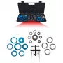 KS Tools 700.1280 Conjunto de ferramentas de montagem para retentores, 24 un.