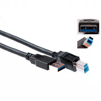 Cabo USB ACT USB 3.2 Gen1 ficha A macho - ficha B macho 0,50 m