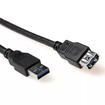 USB 3.0 ficha A macho – conector A fêmea 1,00 m ACT SB3041