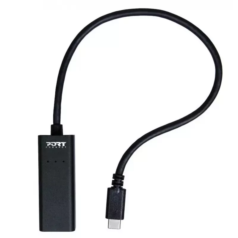 PORT Designs PORT Connect Adaptador de rede USB-C para Gigabit Ethernet