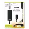 PORT Designs PORT Connect Adaptador de rede USB-C para Gigabit Ethernet