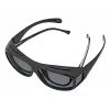 Óculos de sol WEDO 271 48599 oval envolvente, unissexo, lentes polarizadas, estilo sobre-óculos