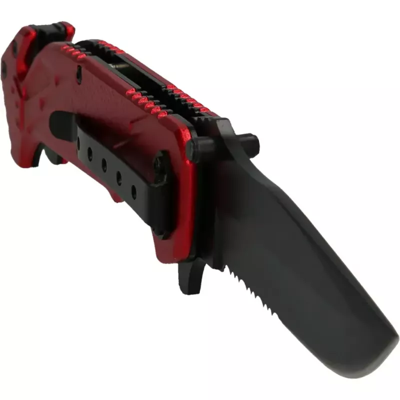 Faca de bolso Camper/Scout KS Tools 907.2220 preto vermelho