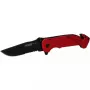 Faca de bolso Camper/Scout KS Tools 907.2220 preto vermelho