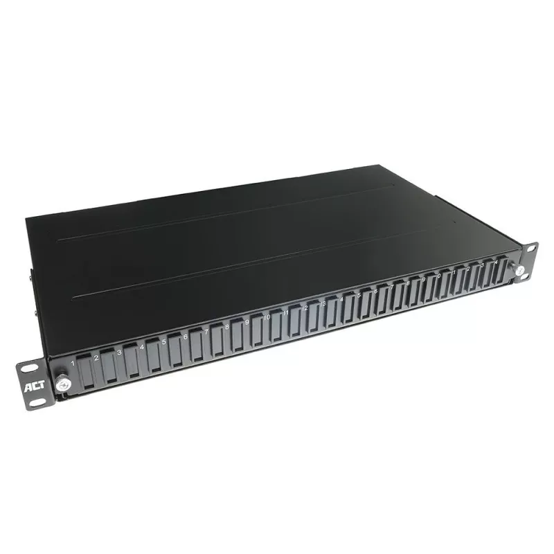 Painel de fibra ótica ACT FA2095 48 portas não equipado