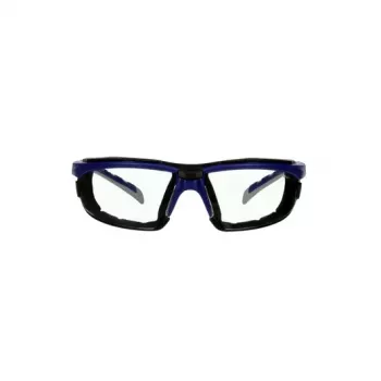 Óculos de proteção 3M S2001SGAF-BGR-F óculos panorâmicos em plástico azul, cinzento