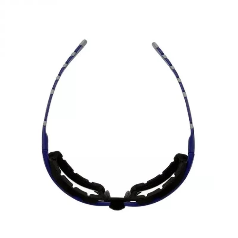 Óculos de proteção 3M S2001SGAF-BGR-F óculos panorâmicos em plástico azul, cinzento