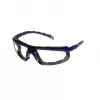 Óculos de proteção 3M S2001SGAF-BGR-F óculos panorâmicos em plástico azul, cinzento