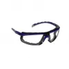 Óculos de proteção 3M S2001SGAF-BGR-F óculos panorâmicos em plástico azul, cinzento