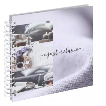 Álbum de fotografias Hama Relax multicolor 100 folhas 10 x 15 cm encadernação em espiral