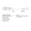 Conversor USB para série ACT (versão básica)