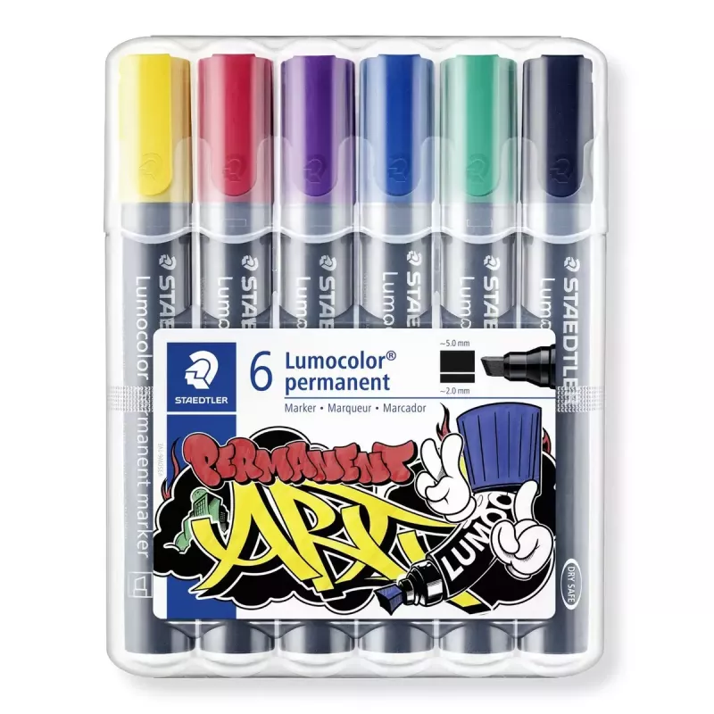 Marcador permanente Staedtler Lumocolor 350
