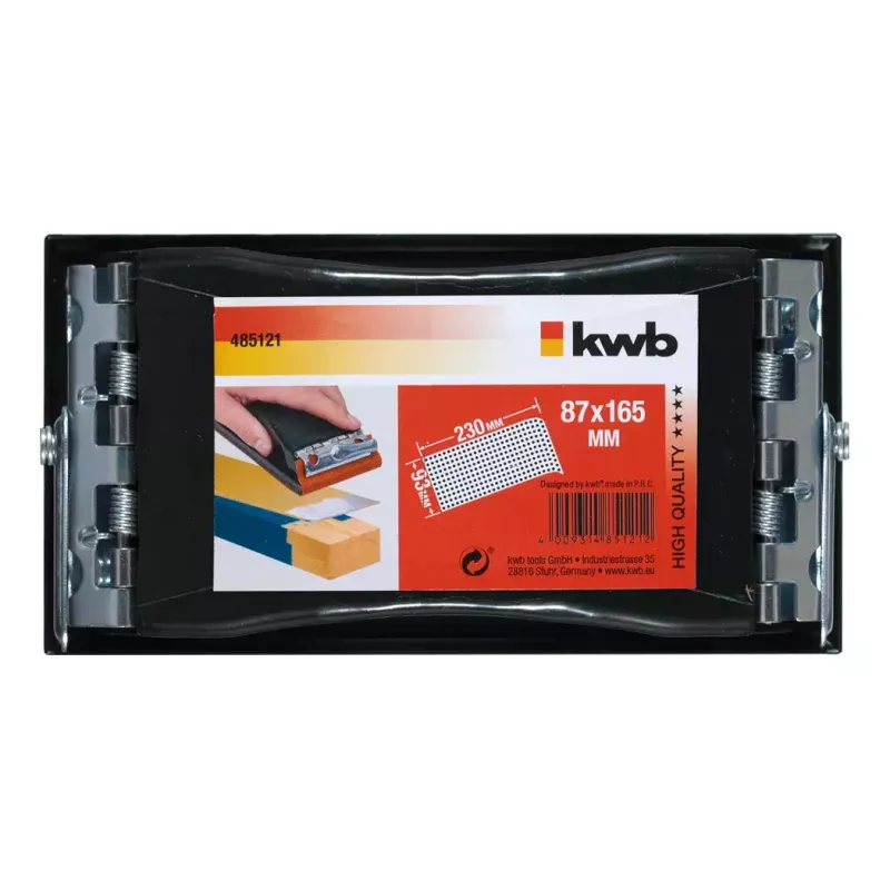 Lixadeira manual flexível KWB 485121 verde 165 mm x 87 mm