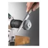 Afia-lâminas KWB 493800 cinzento design compacto fácil de utilizar