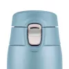 Caneca EMSA Light 400 ml azul tampa de aço inoxidável polipropileno