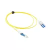 Cabo patch de fibra ótica ACT 5 metros monomodo 9/125 OS2 Polarity Twist uniboot duplex CS - LC