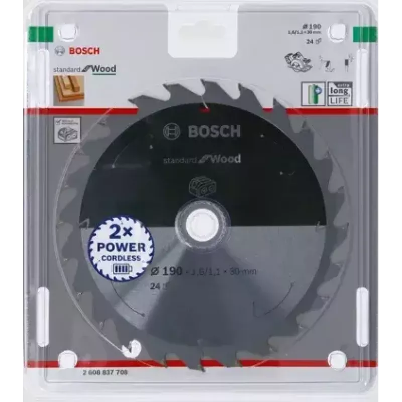 Bosch 2 608 837 708 lâmina de serra circular 19 cm 1 unid.