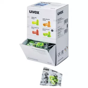 uvex hi-com Mini Tampões de ouvidos descartáveis 24 dB, 100 pares (2112095)