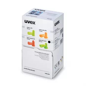 uvex hi-com Mini Tampões de ouvidos descartáveis 24 dB, 100 pares (2112095)