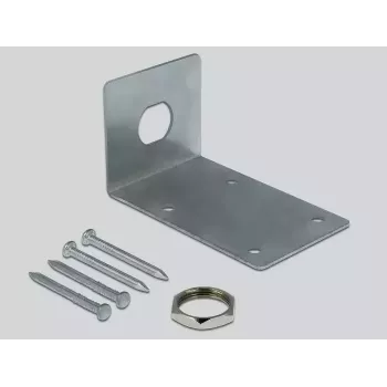 Delock 12568 Antena LPWAN 890-960 MHz, N fêmea, 3,5 dBi, omnidirecional, montagem em parede para exterior, cinzento