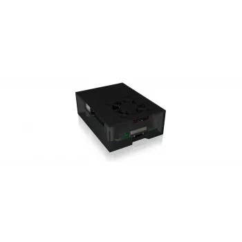 ICY BOX IB-RP108 Caixa Antracite, Preto