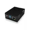 ICY BOX IB-RP108 Caixa Antracite, Preto