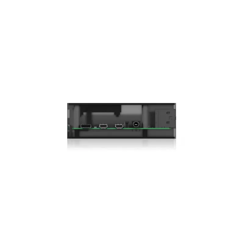 ICY BOX IB-RP108 Caixa Antracite, Preto