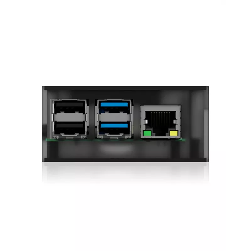 ICY BOX IB-RP108 Caixa Antracite, Preto