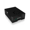 ICY BOX IB-RP108 Caixa Antracite, Preto