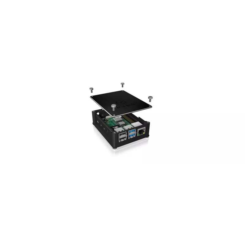 ICY BOX IB-RP110 Caixa Preto