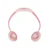 Unold Ventilador de pescoço Breezy Pink, Rosa, 2 ventoinhas, 8 h, ventilador de pescoço, Branco, 1 unid.