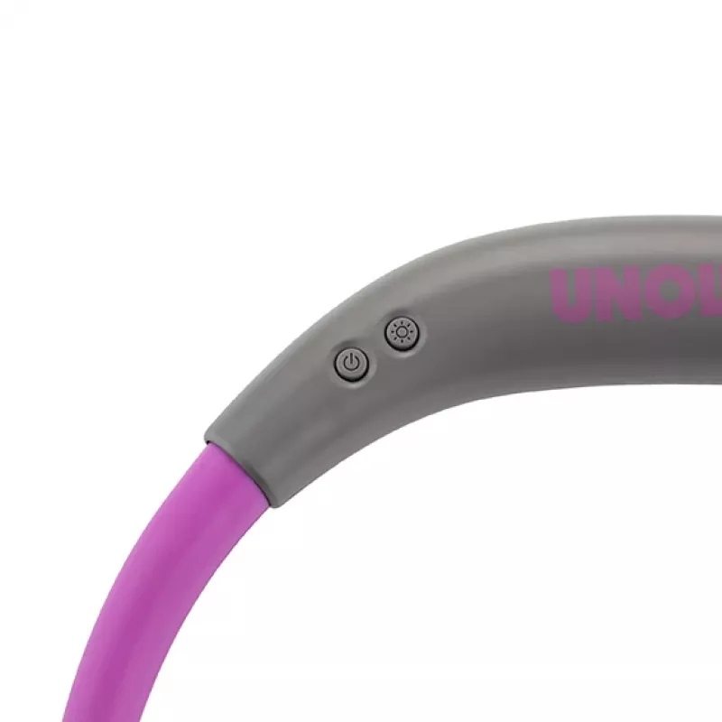 Unold Ventilador de pescoço Breezy Anthrazit, Antracite, Roxo, 2 ventoinhas, 8 h, ventilador de pescoço, Branco, 1 unid.