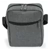 Bolsa de ombro WEDO 59 350512 — Poliéster cinzento Unissexo Bolsa de ombro/mão, fecho de correr