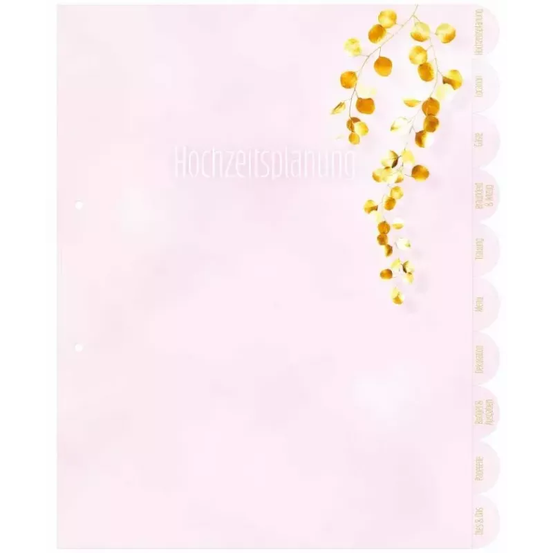 Dossier de anéis HERMA 15421 A4 Rosa