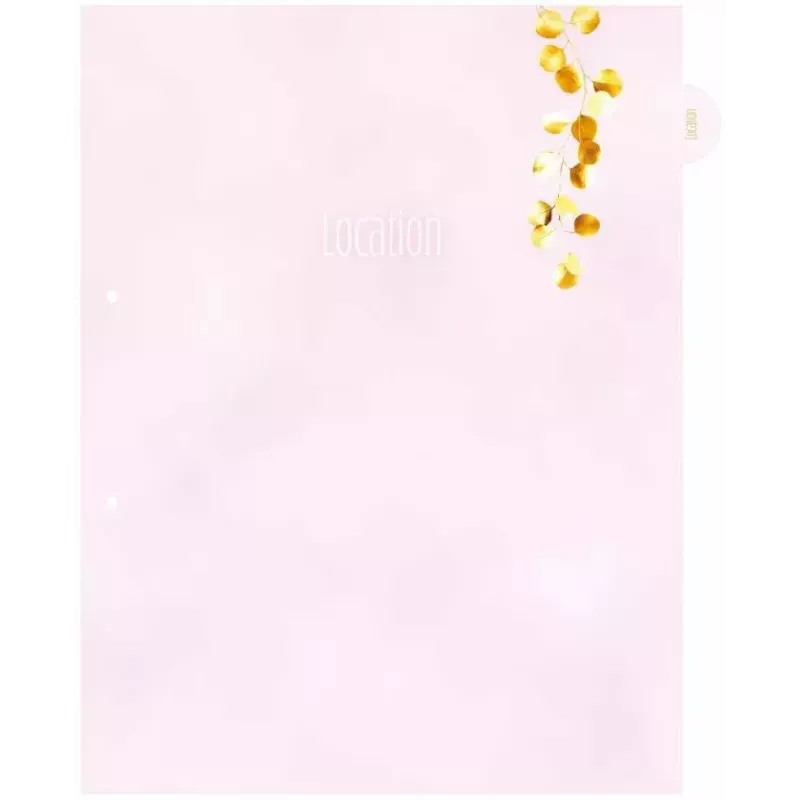 Dossier de anéis HERMA 15421 A4 Rosa