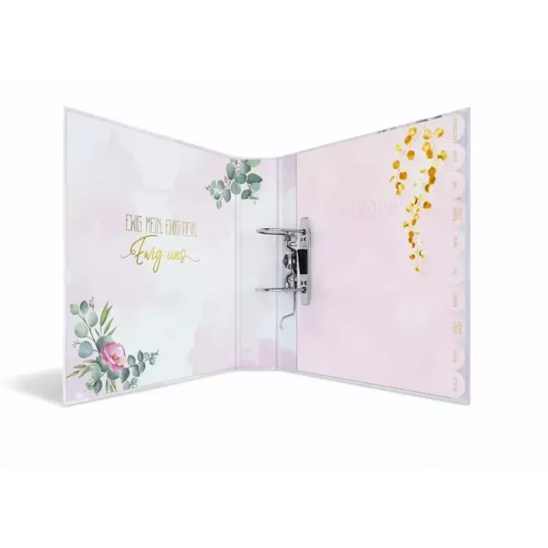 Dossier de anéis HERMA 15421 A4 Rosa