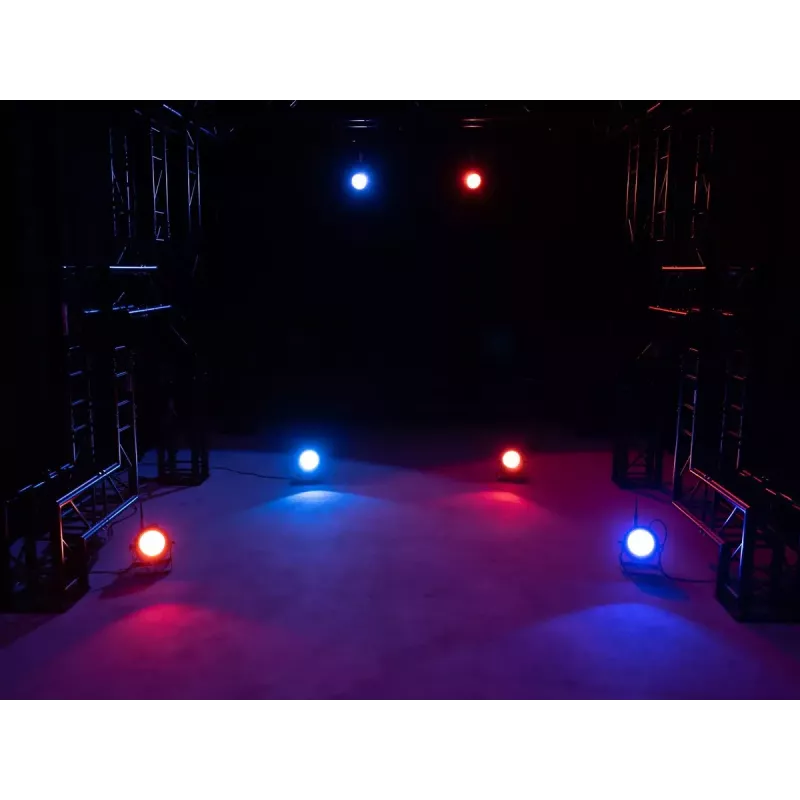 Luminária de superfície Eurolite 51915301 LED 25 W Interior Preto