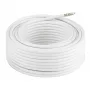 Cabo coaxial HAMA Classic Line 120 dB, 25 m, cabo de TV/antena blindado