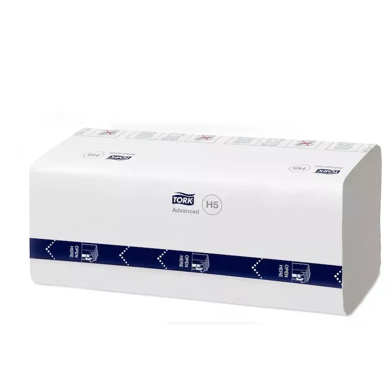 Tork PeakServe Toalhas de papel brancas 20,1 cm x 22,5 cm