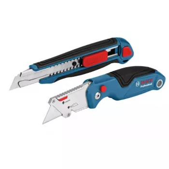 Bosch 1 600 A01 6BM Faca universal multicolorida Faca de lâminas retráteis