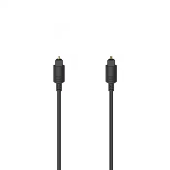 Hama 00305024 Cabo de áudio 3 m TOSLINK Preto