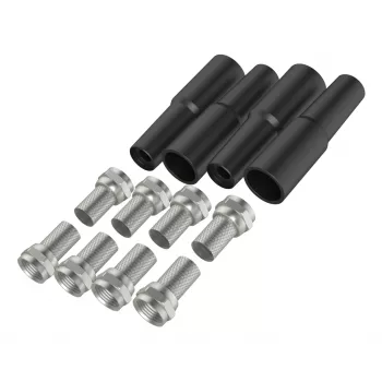 Hama Conector coaxial F-Type para LNB Quad / Quadswitch 12 unid.
