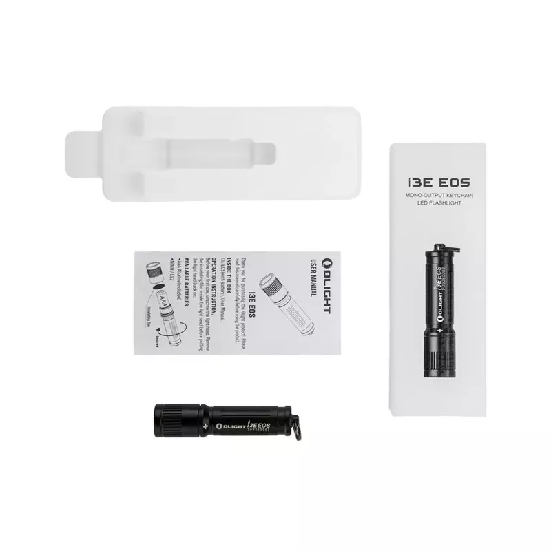 Lanterna de mão Olight i3E Preta LED 90 lm IPX8 70 h