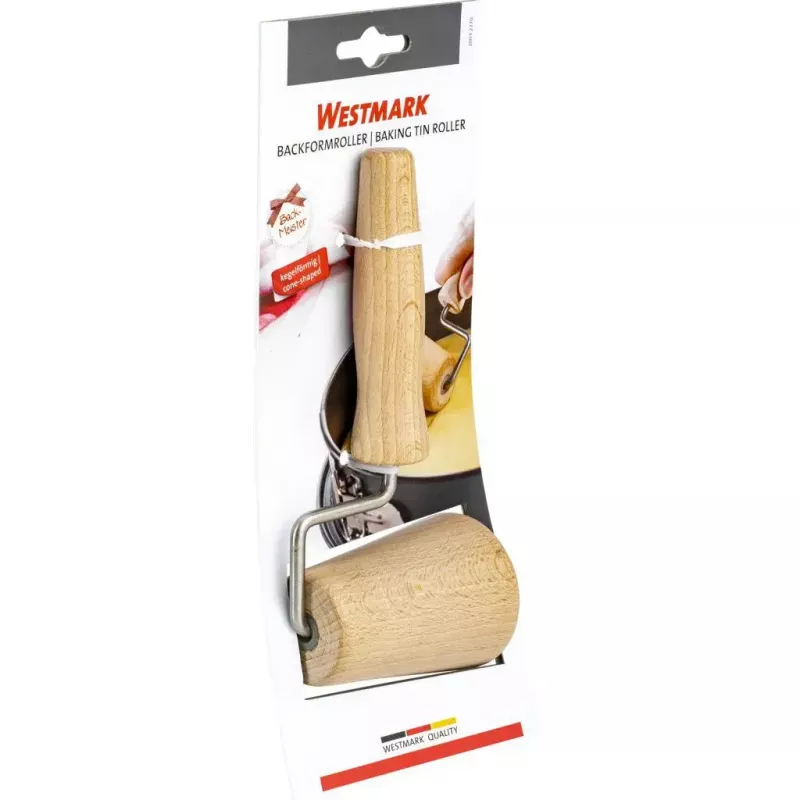 Westmark Woody 30032270 utensílio de madeira de faia, superfície lisa, 84 mm