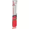 Espátula de silicone Westmark 15462270 lâmina de silicone vermelha cabo de aço inoxidável