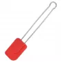 Espátula de silicone Westmark 15462270 lâmina de silicone vermelha cabo de aço inoxidável