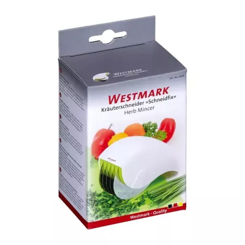 Picadora Westmark Schneidfix Verde Branco Lâmina de aço inoxidável