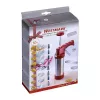 Prensa de biscoitos Westmark 32332260 Vermelho Prateado Plástico Aço inoxidável